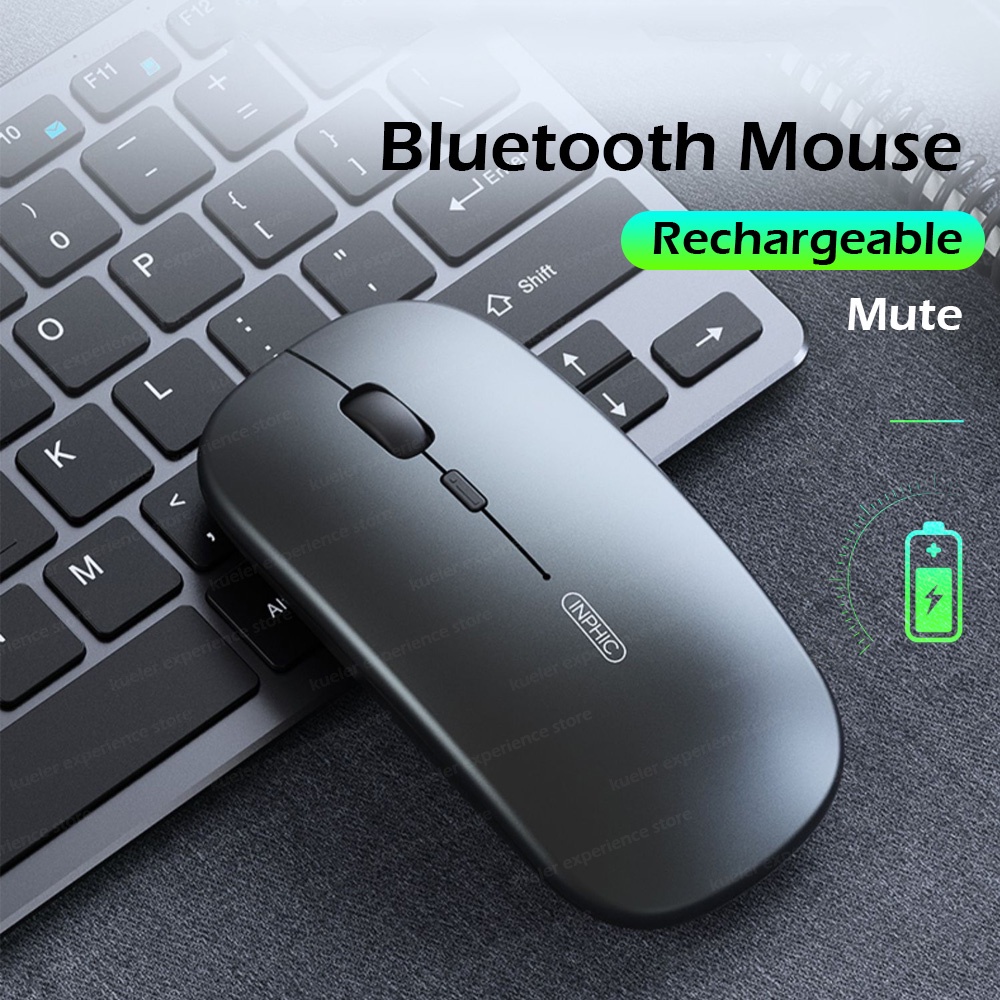 Chuột Không Dây Inphic Pm1 Bluetooth Có Thể Sạc Lại Dành Cho Pc Laptop Tablet Mobile Phone Điện Thoại