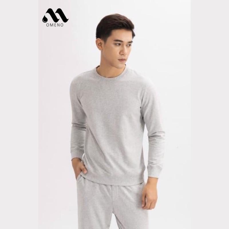Bộ Nỉ Nam Thu Đông OMENO, Chất nỉ Da Cá cao cấp mặc dễ chịu thoải mái, form dáng vừa vặn