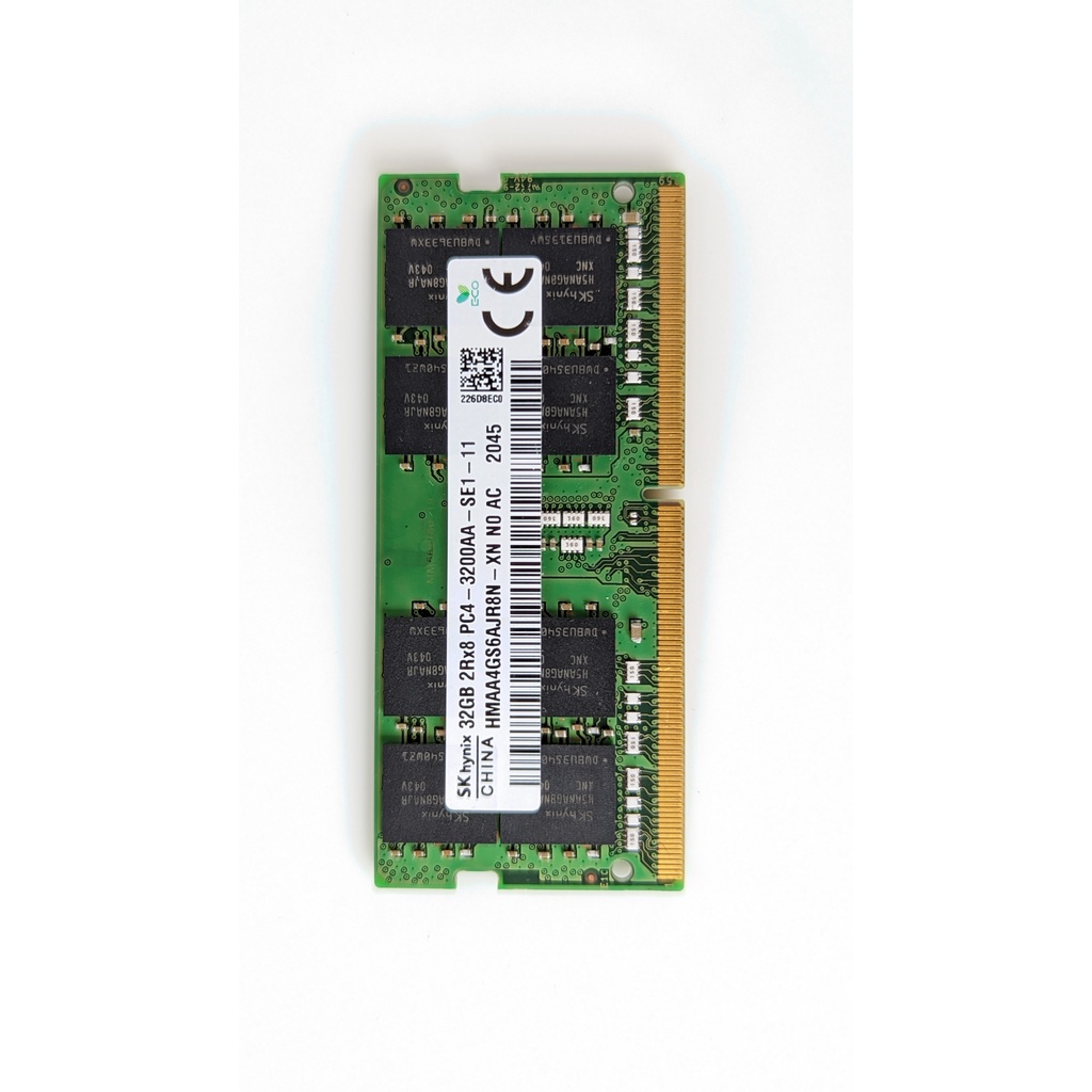 Ram Laptop DDR4 Sk hynix 32GB Bus 3200-Chính hàng mới 100%,Bảo hành 48 tháng 1 Đổi 1