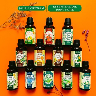 Tinh dầu thiên nhiên Jalan 50ml Nguyên Chất | Tự chọn mùi | Có kiểm nghiệm COA