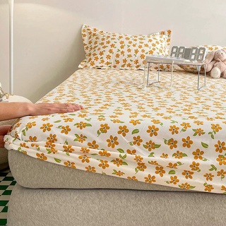 Bộ ga gối 3 món cotton 100% organic - sét ga và gối đầu cotton