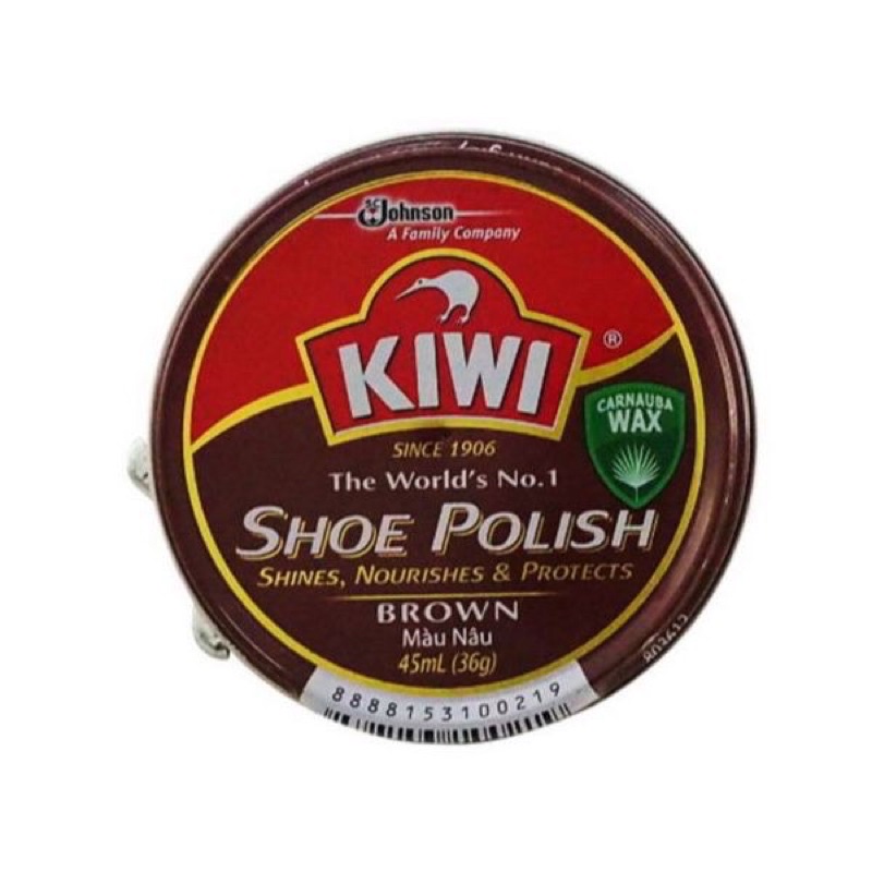 Xi đánh giày Kiwi, đen, không màu, nâu đủ màu Thái Lan, Chính Hãng