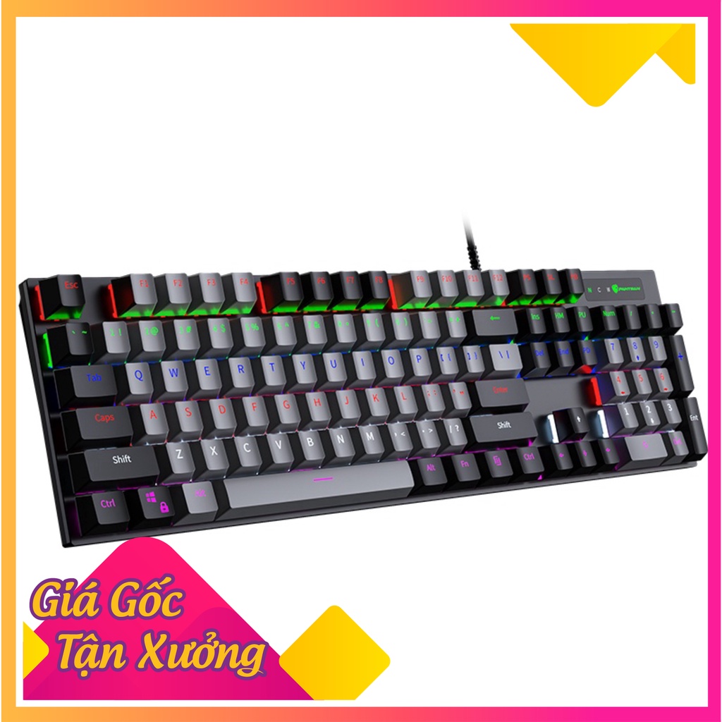 Bàn phím cơ blue switch Pantsan PT200 cực chuẩn - 12 chế độ led tùy chỉnh - MFT93