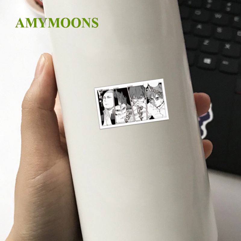 Miếng Dán Hình Nhân Vật Hoạt Hình Dragon Ball Naruto Dùng Trang Trí Ván Trượt Laptop Hành Lý/Điện Thoại Diy