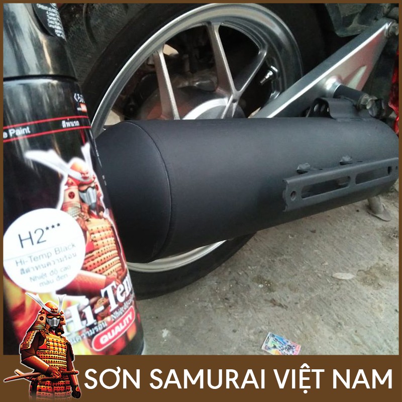 Sơn Samurai H2 - Chai Sơn Chịu Nhiệt H2