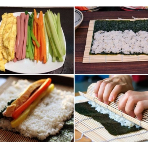 Rong Biển Cuộn Cơm GIMBAB Hàn Quốc Tiện Lợi 10 lá