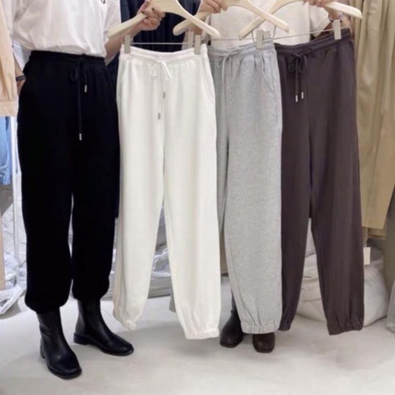 Quần boom Jogger nữ ống rộng nữ , quần boom jogger dài nữ hàng đẹp dày dặn dáng thể thao- QJC20