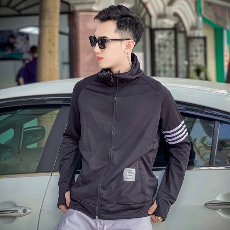 Áo chống nắng Thom nam nữ, áo đi nắng dày dặn mềm mịn thoáng mát,Có túi khoá