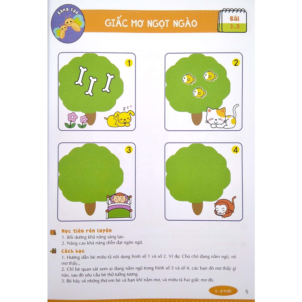 Sách  - Đánh Thức Tiềm Năng Trí Tuệ - Chú Tâm Sáng Tạo (5-6 Tuổi) (Tái Bản)(Sư Đan, Hà Tinh- Văn Lang)