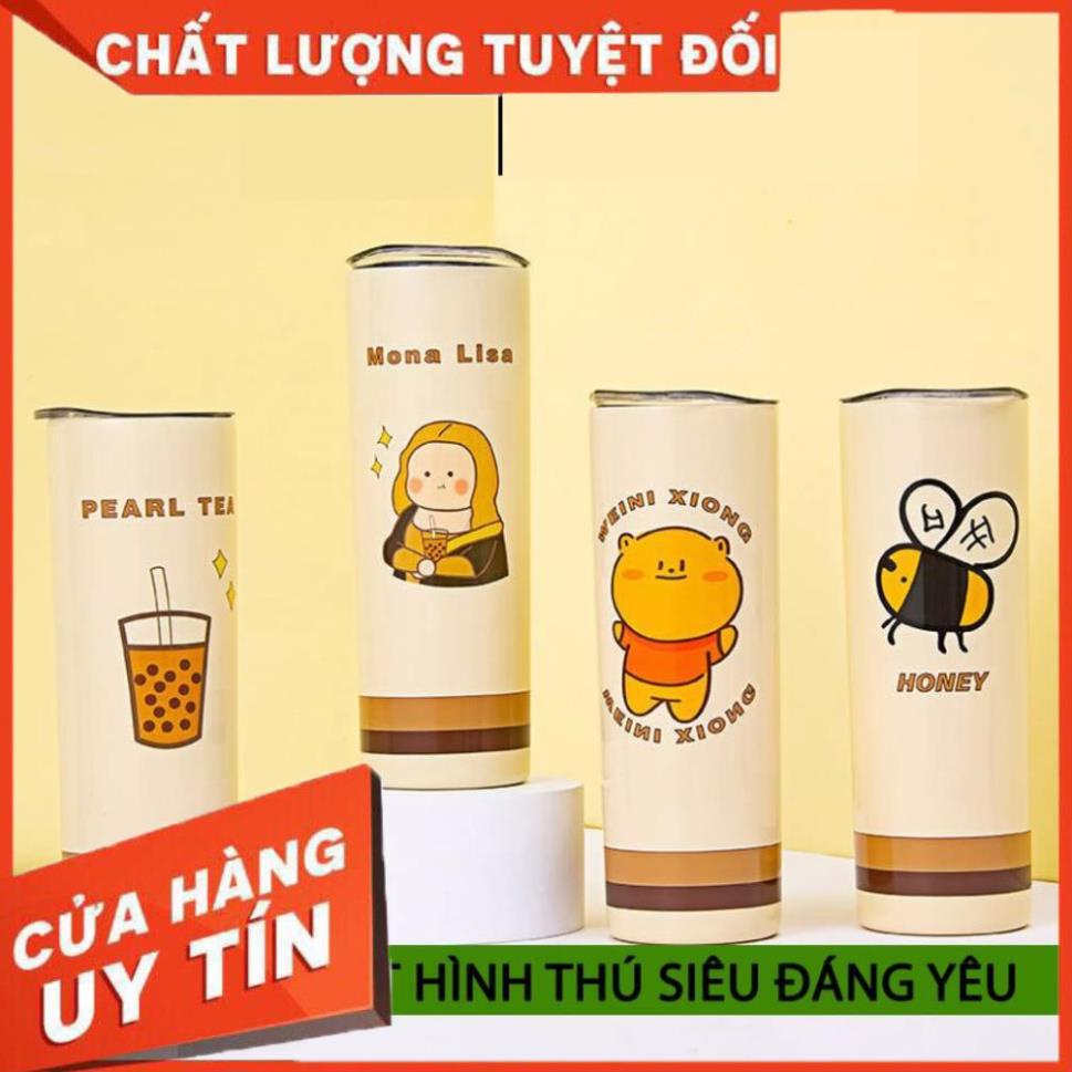 [ Bán Lẻ Giá Sỉ ] Cốc Giữ Nhiệt, Ly Giữ Nhiệt 650ML Hình Thú Inox 304, Giữ Nhiệt Lâu, Siêu Tiện Cho Mùa Hè Nóng Nực