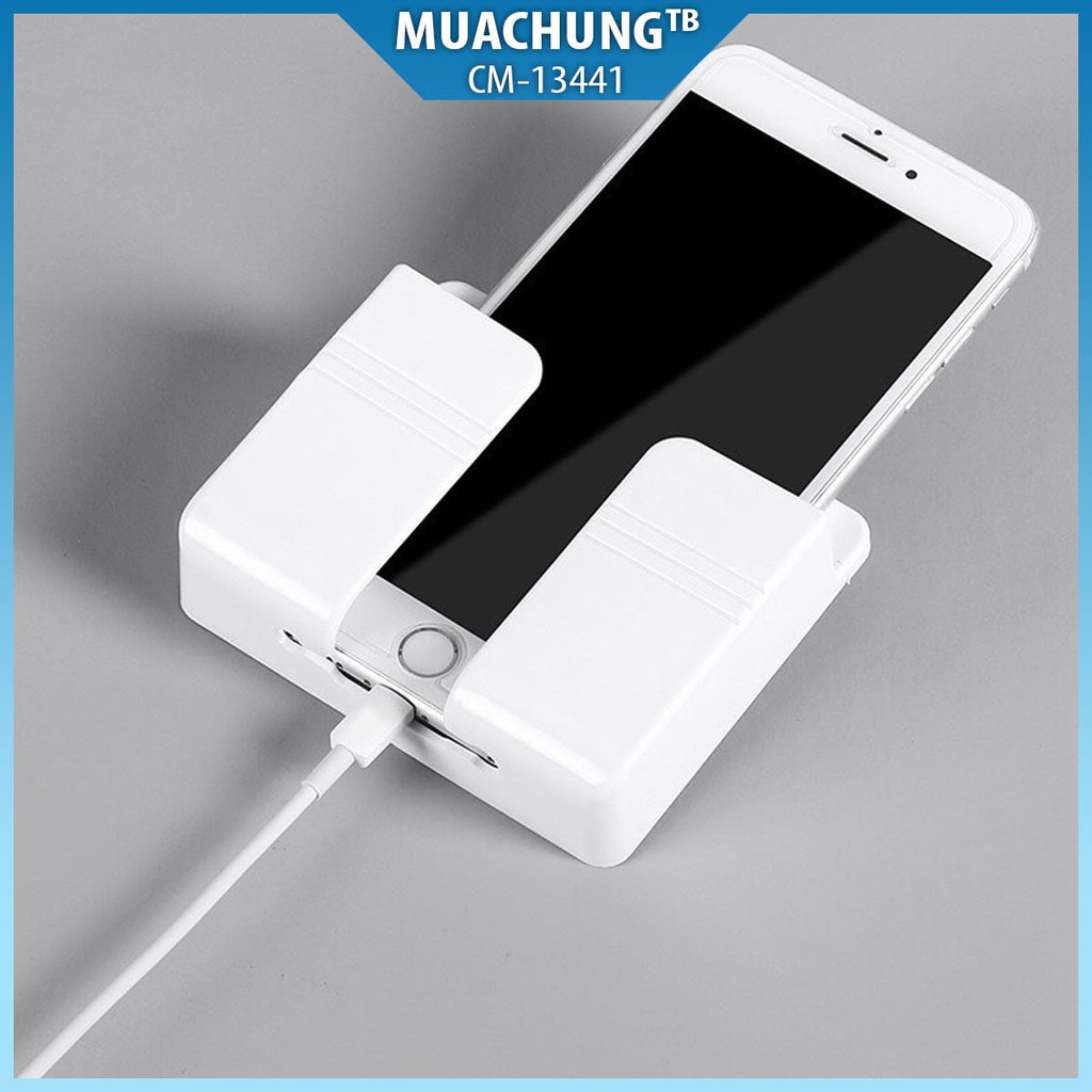 Giá, Kệ Dán Tường Để Sạc điện thoại, Remote Đồ Dùng Giá Đỡ Sạc Điện Thoại Có Móc Treo Giữ Dây Điện | BigBuy360 - bigbuy360.vn