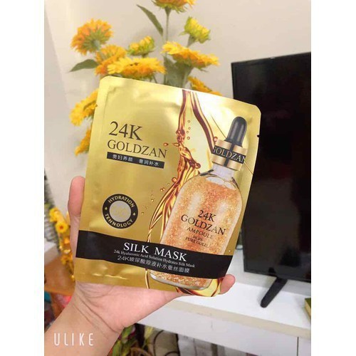 Mặt nạ lụa 24k Goldzan Silk Mask