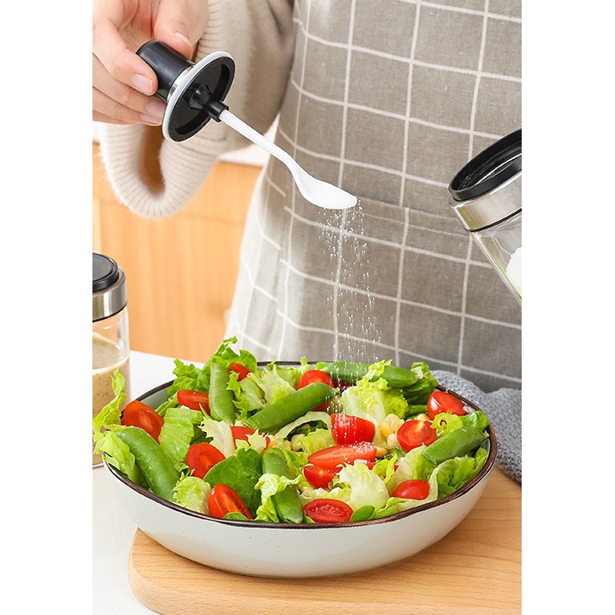 [ KHAI TRƯƠNG ] Hũ đựng gia vị thủy tinh thương hiệu JIMMEAL | BigBuy360 - bigbuy360.vn