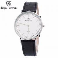 Đồng hồ Nam Chính Hãng Royal Crown 7601 Dây Da