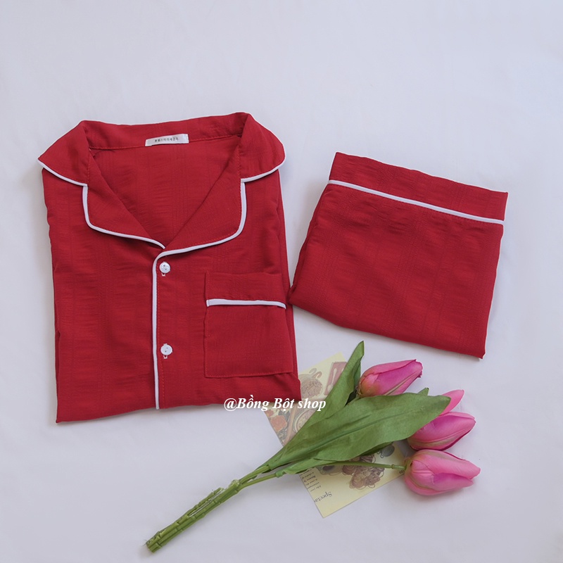 BỘ ĐỒ NGỦ MẶC NHÀ VẢI MỀM RAINBOW MÀU SẮC HOT HÈ 2022