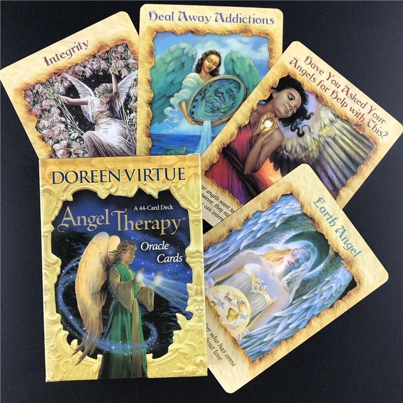 Angel Therapy Oracle 44 Card Deck Tarot Game