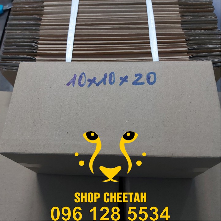 [20cm x 10cm x 10cm] Hộp carton combo 50 chiếc – Dùng trong công tác đóng hàng hỗ trợ vận chuyển