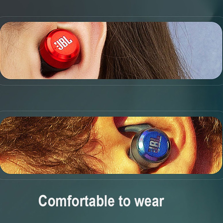 T280 TWS Wireless Bluetooth Earphone Sports Earbuds Bass Headphones Waterproof Headset Boombox Charging Case