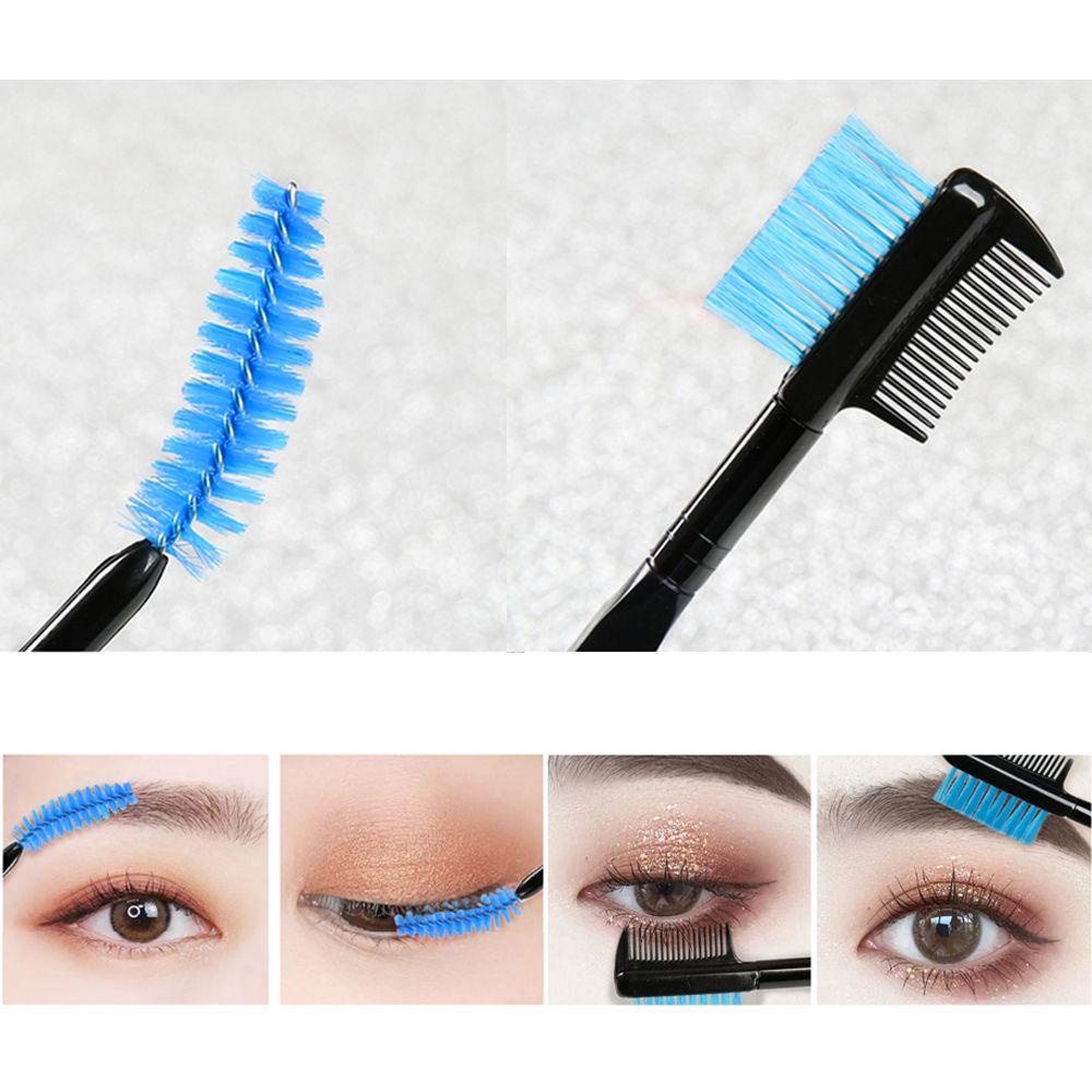CACTU Lược Chải Lông Mày Thiết Kế Hai Đầu Có Thể Gấp Gọn Tiện Dụng