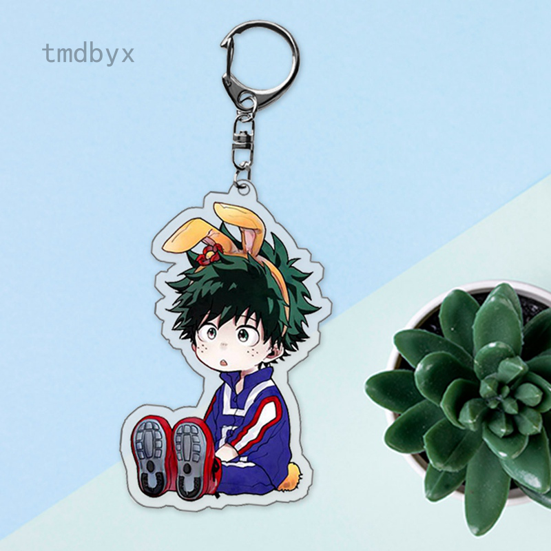 Tmdbyx Móc khóa hình nhân vật anime My Hero Academia đáng yêu