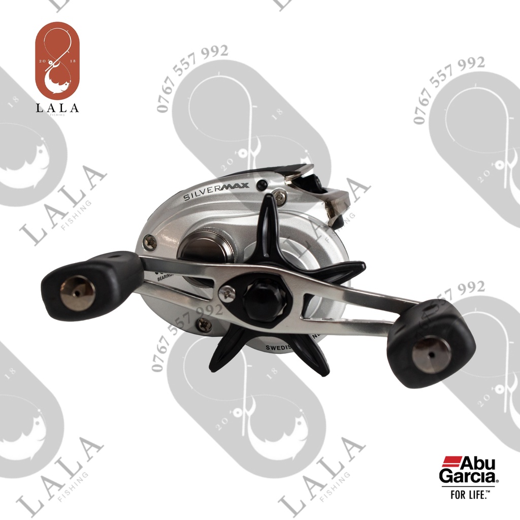 Máy câu ngang Abu Garcia Silver Max SMAX tay trái và phải