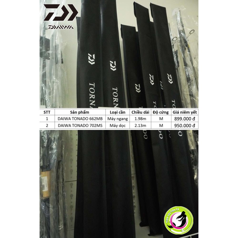 Daiwa  DAIWA TORNADO |  Cần lure chính hãng Daiwa  | Khoen Fuji O-Ring, đầu bu chống xoắn