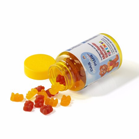 Kẹo Vitamin tổng hợp Das gesunde Plus dạng viên dẻo hình gấu dành cho các bé (60 viên)