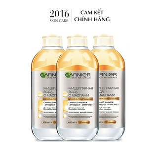 Nước Tẩy Trang Garnier Vàng Dầu (400ml) Pháp - 2016 Skinacare