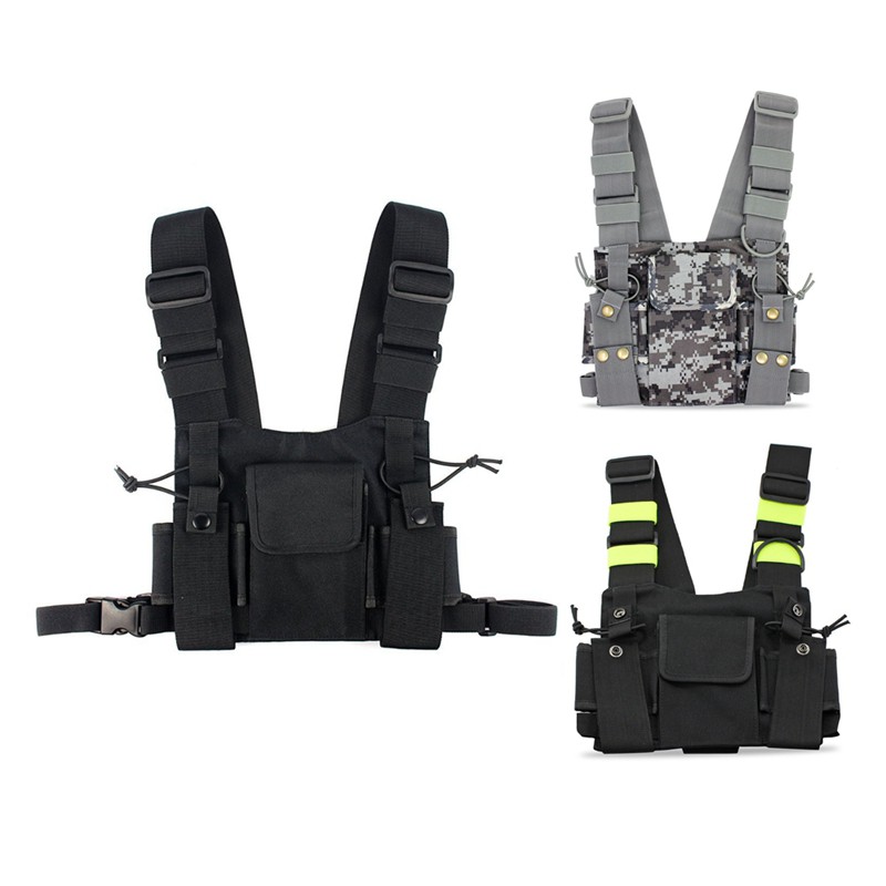 Túi Đựng 2 Chiều Đeo Trước Ngực Cho Bộ Đàm Baofeng Uv-5R