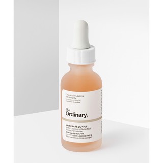 Tinh chất cấp nước, làm sạch tế bào chết cho da nhạy cảm The Ordinary Lactic Acid 5% + Ha 30ml
