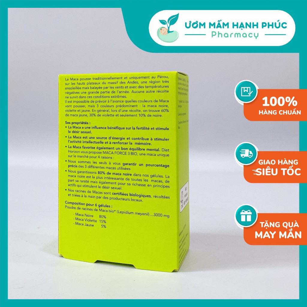 Maca  tăng thụ thai, hỗ trợ vô sinh hiếm muộn ở nam nữ