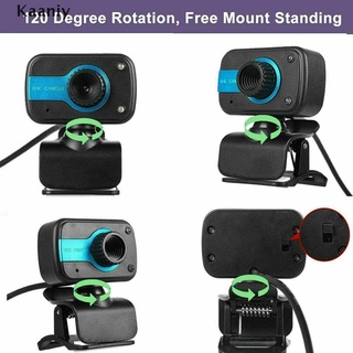 Webcam Usb Hd Kaaniy Có Micro Cho Pc Laptop