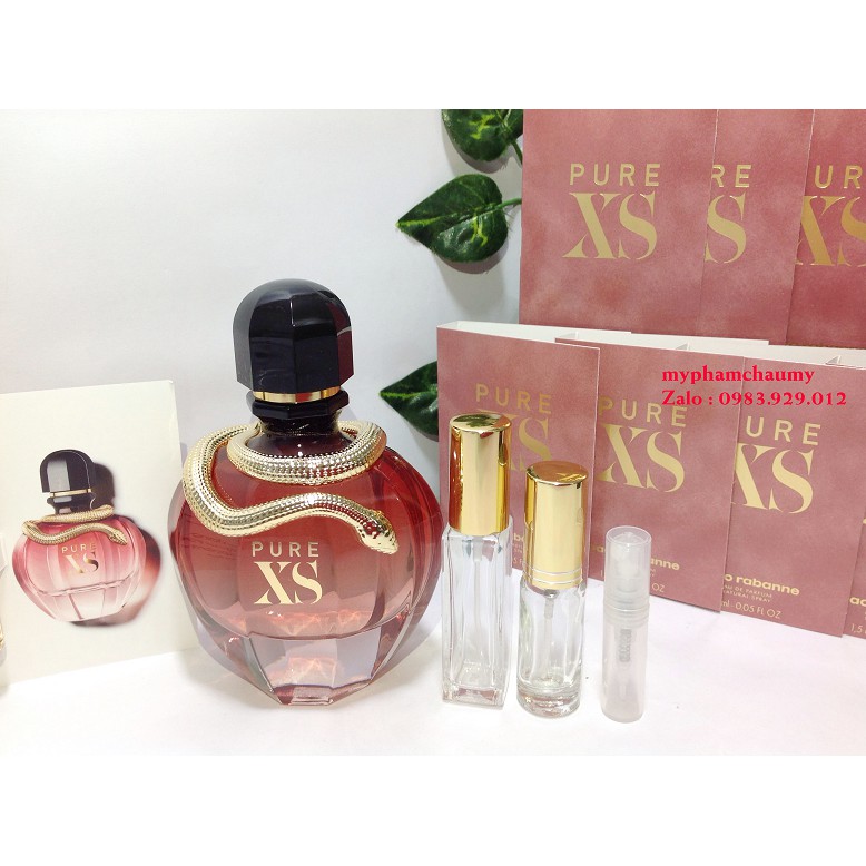 [Mẫu thử] Nước hoa Pure XS Paco Rabanne 2,5,10ml