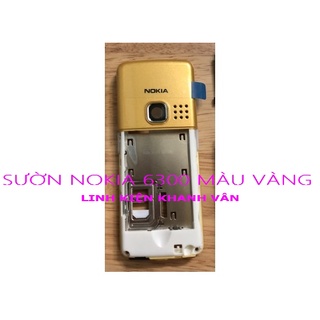 Sườn nokia 6300 màu vàng