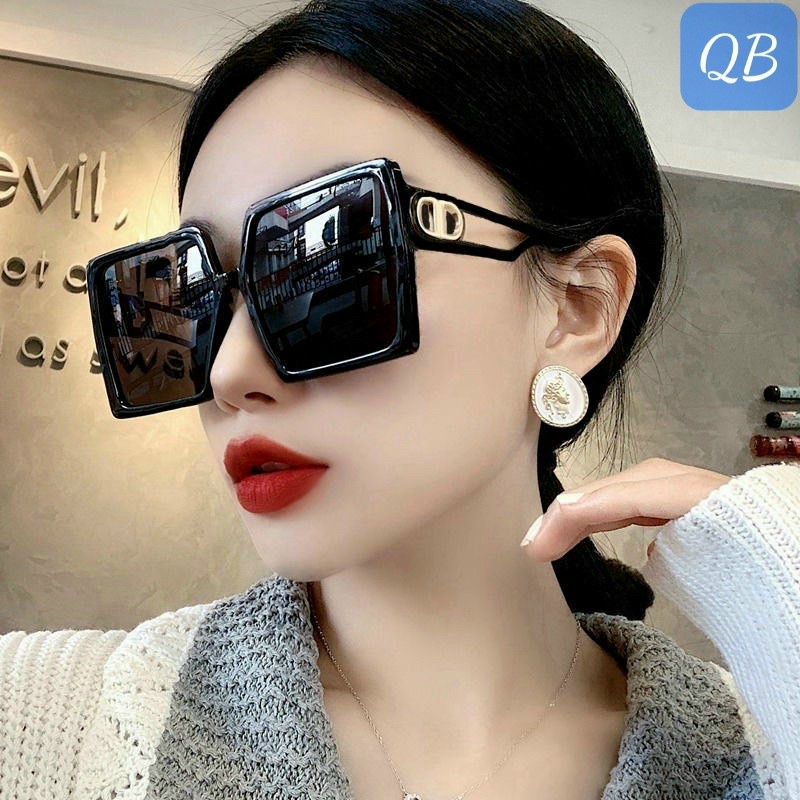 Kính Mắt Gọng Vuông Cỡ Lớn Phong Cách Hàn Quốc Thời Trang Hè Cá Tính Cho Cả Nam, Nữ