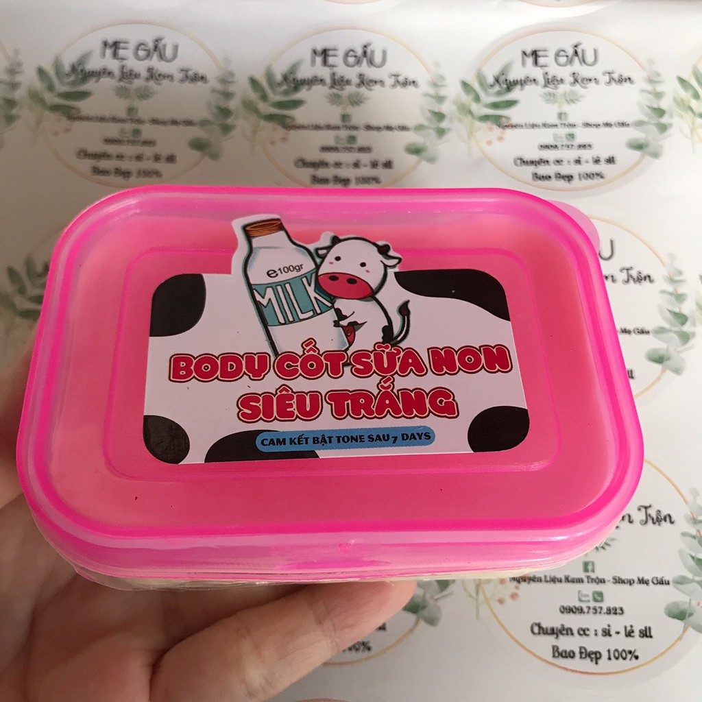 KEm cốt đặc bò vuông