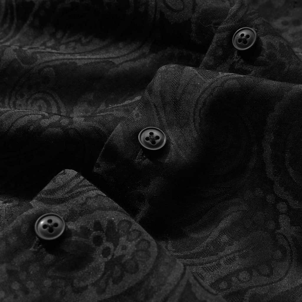 Áo sơ mi nam dài tay hoạt tiết chất liệu vải cotton cao cấp DICYDE HT.UD.04