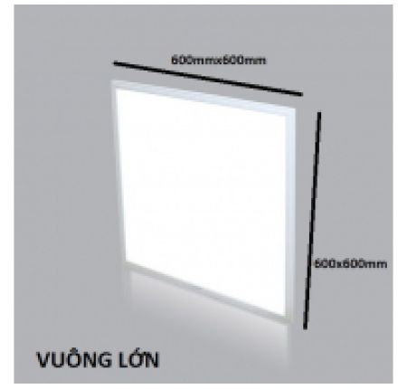 ĐÈN ỐP TRẦN VUÔNG LỚN 48W ( 600X600 CM )