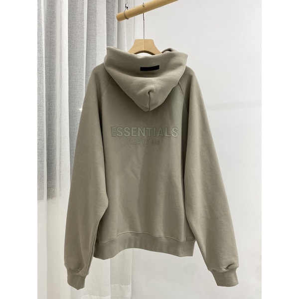 ⚡️[Hight Quality] - Áo Fear of God Essentials Pull-Over Hoodie (SS21) MOSS, áo hoodie FOG ESSENTIALS