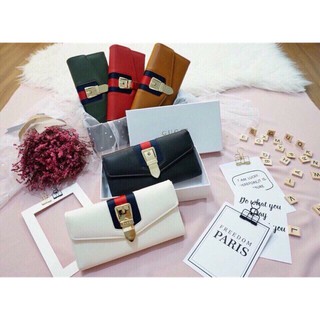 Ví chữ kẻ đỏ size 20 fullbox