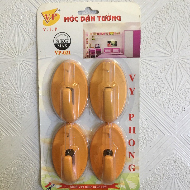 MÓC DÁN TƯỜNG ĐÓNG ĐINH CHỊU LỰC 8KG - 000242-2