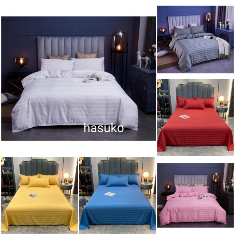Bộ vỏ chăn ga gối cotton 3f hasuko nhập khẩu 4 món chuyên dùng cho phòng ngủ.khách sạn.homestay.đủ mọi kích thước