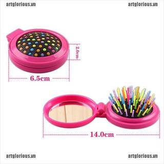 Lược Gấp Chải Tóc Du Lịch Tiện Dụng