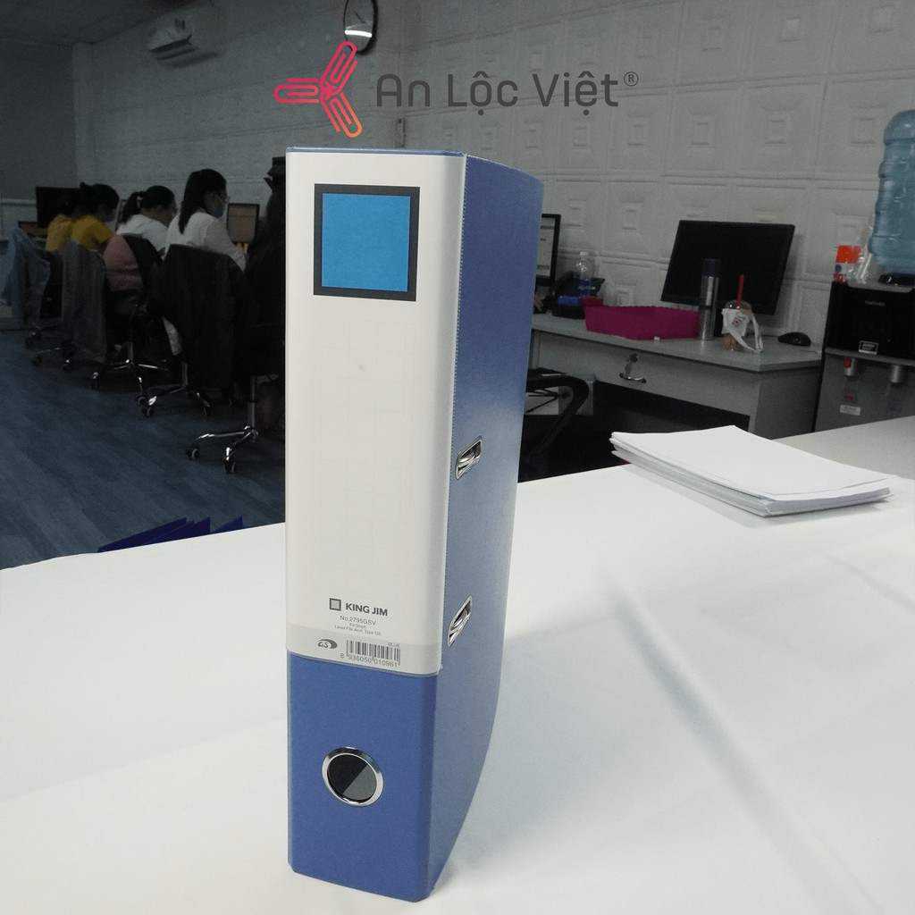 Bìa còng - File còng bật - File càng cua KINGJIM A4 F4 5cm - 7cm - Thương hiệu Bìa File chất lượng cao