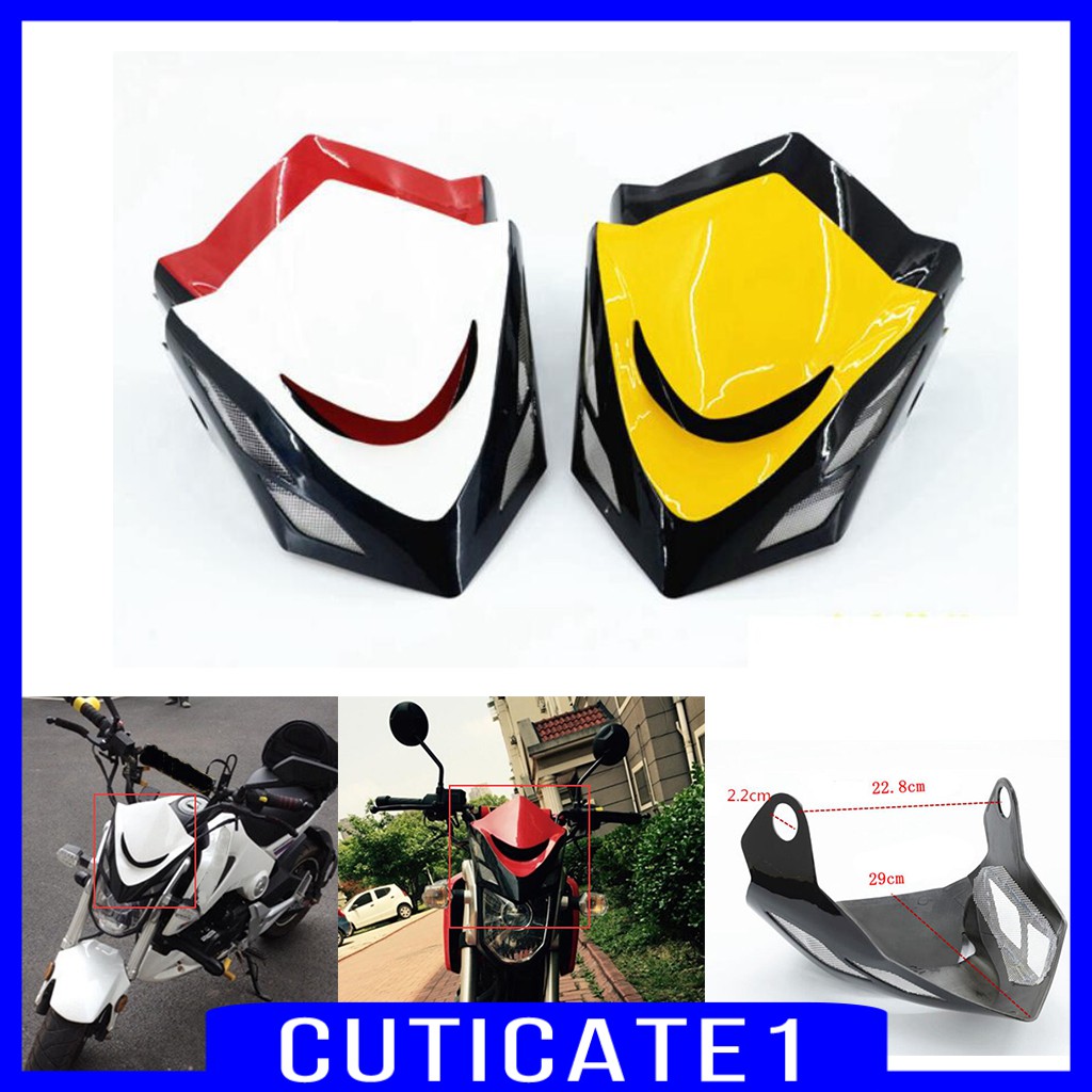 1 Tấm Chắn Gió Bảo Vệ Đèn Pha Cho Honda Grom MSX125 2014-2015