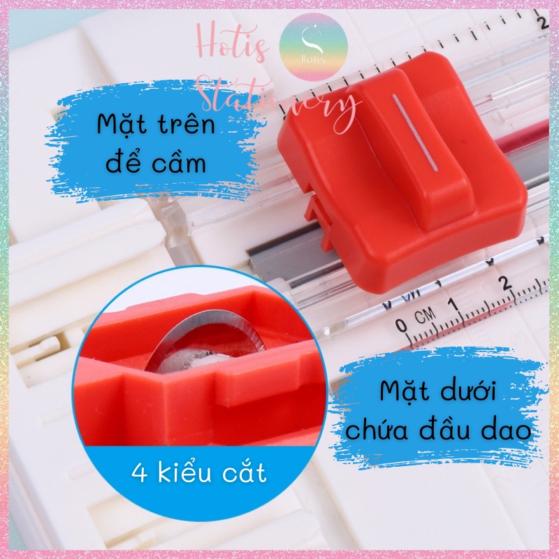 Đầu dao cắt thay thế cho bàn cắt giấy 4 dao KW-triO Light Trimmer 4in1 - Hàng cao cấp