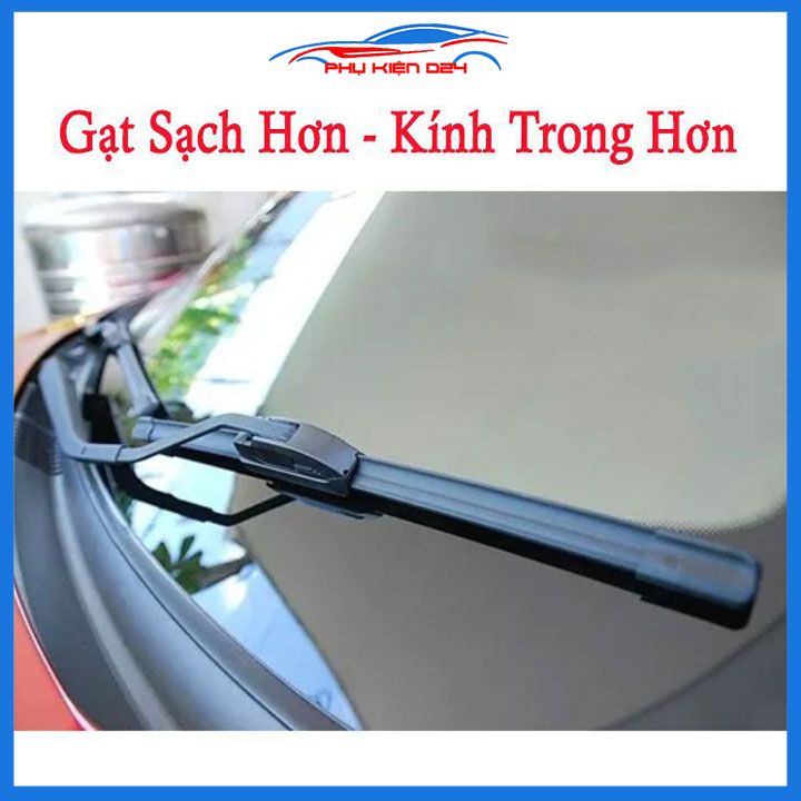 Bộ 2 Gạt Mưa Ô Tô Bosch Silicon Mềm Cho Xe Vios 2014-2015-2016-2017-2018