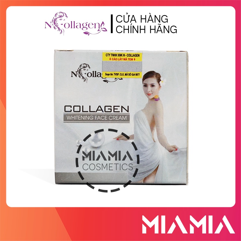 Kem Face Tím N COLLAGEN 15g chính hãng - Kem face Ncollagen giúp giảm mụn, ngăn ngừa nám - 8938526572096