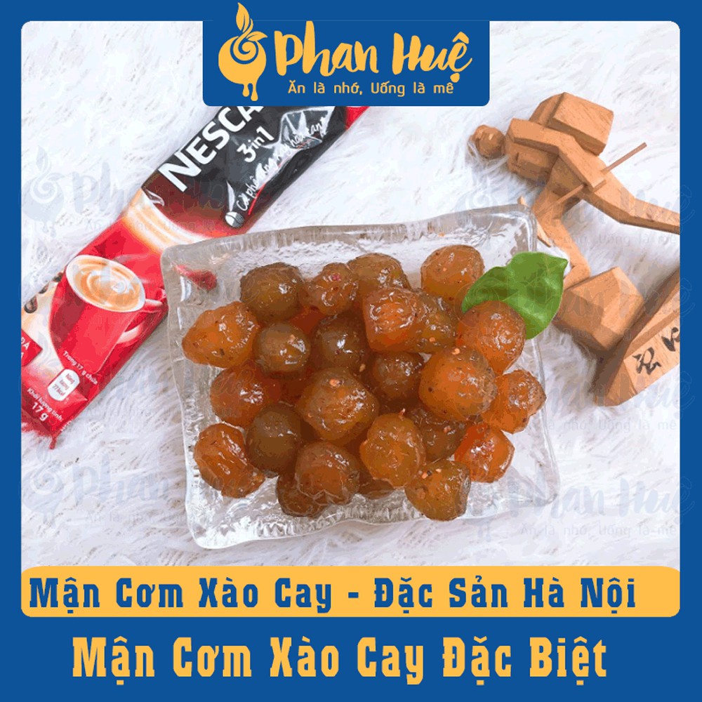 Ô mai xí muội mận cơm xào cay Phan Huệ đặc biệt, mận cơm miền Bắc chọn lọc, đặc sản Hà Nội