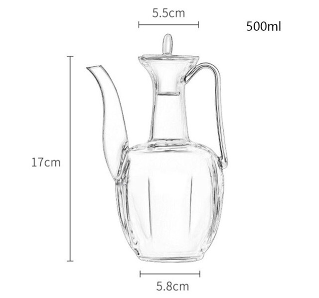 Bình rót thuỷ tinh 500ml